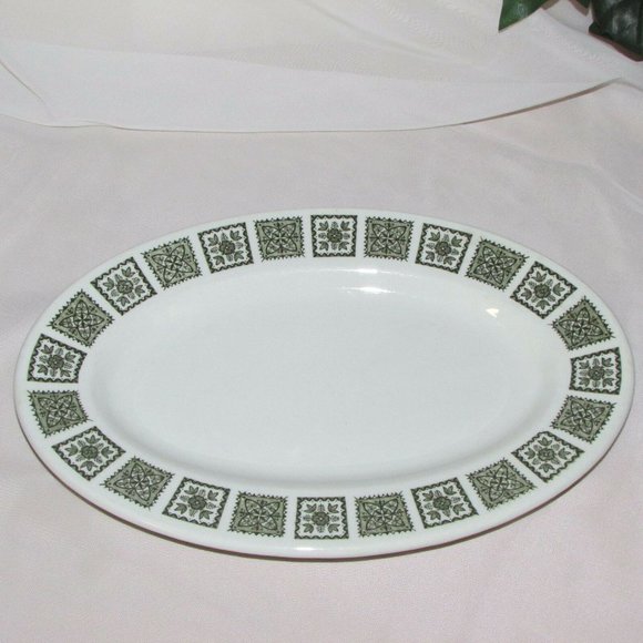 Vintage Oval Serving Platter Maddock Empire Crockery England - Picture 1 of 5